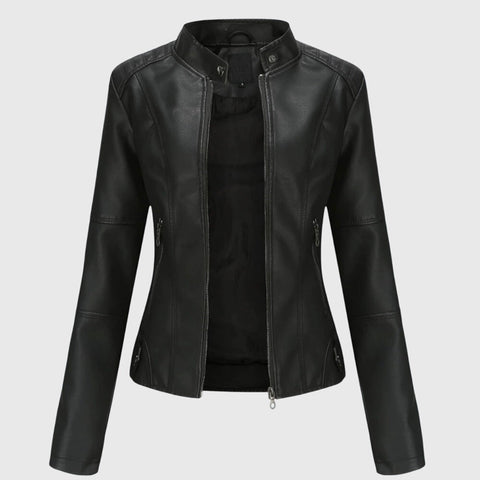 Giorgina™ - Veste en Cuir Élégante pour Femmes