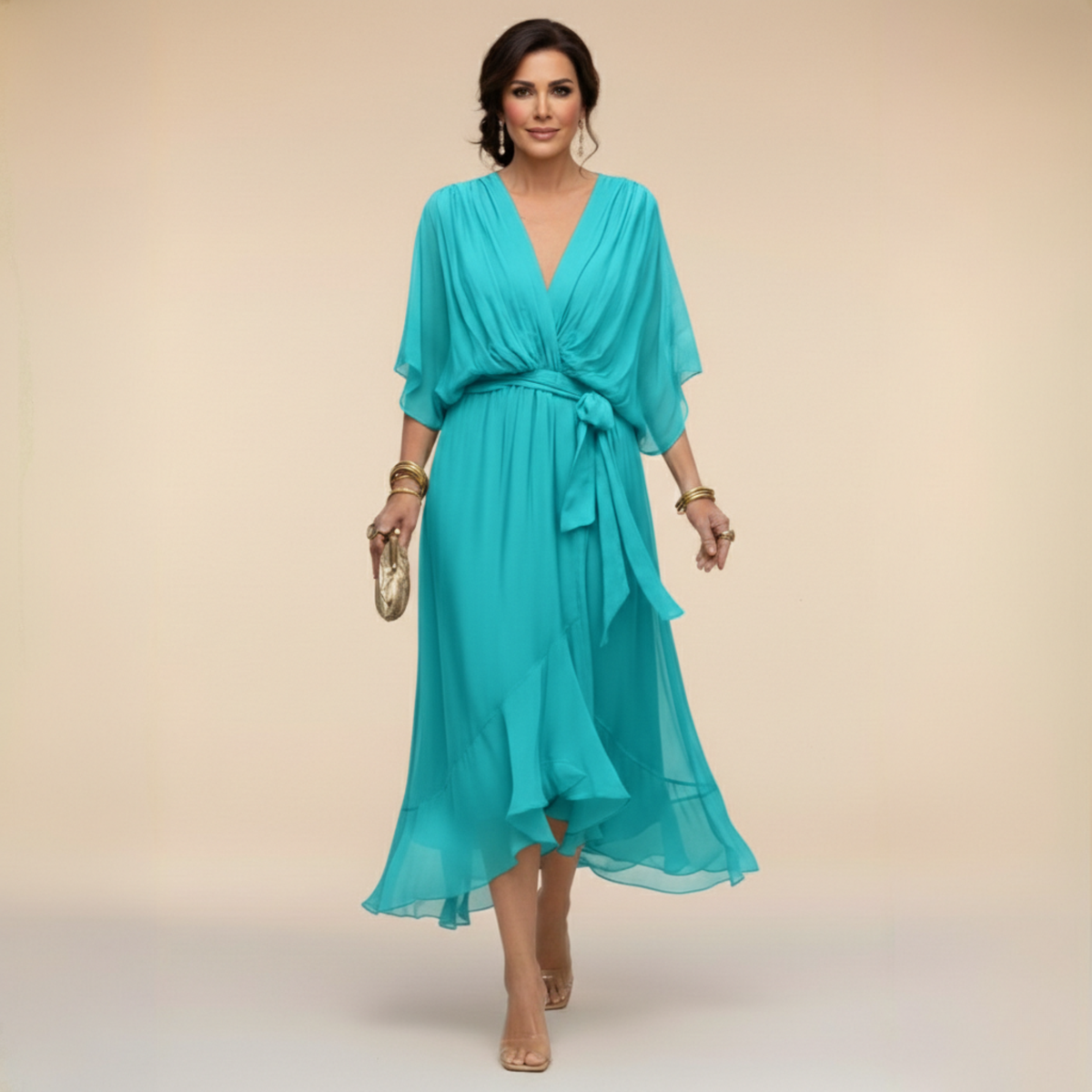 Mona V-Neck Dress