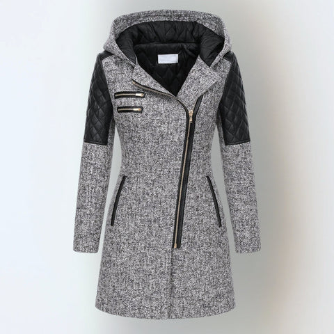 Valeria | Manteau d'Hiver Luxueux et Chaud