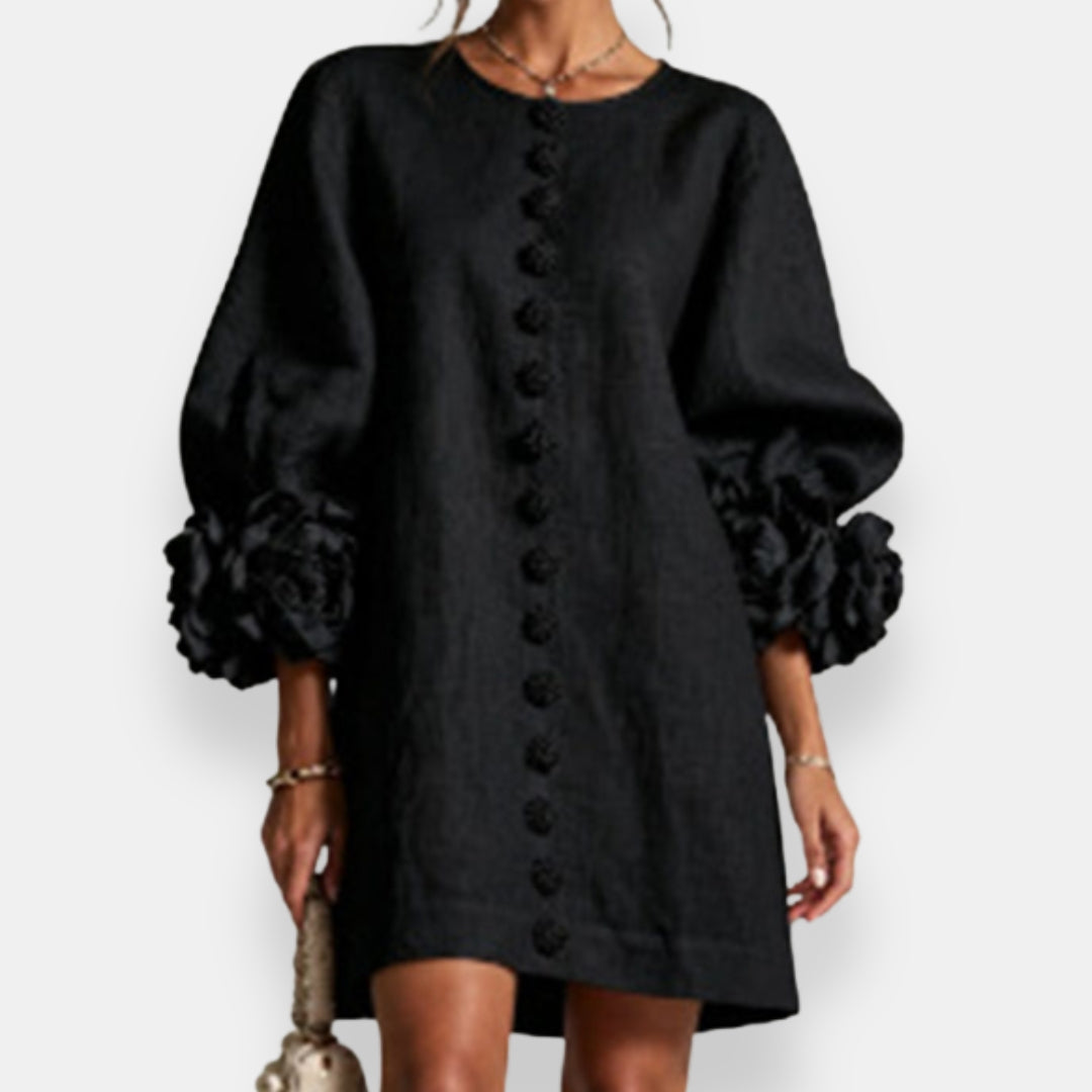 Marcelle Raised Floral Dress