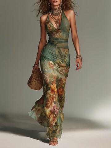 Shea | Floral Maxi Dress for Women