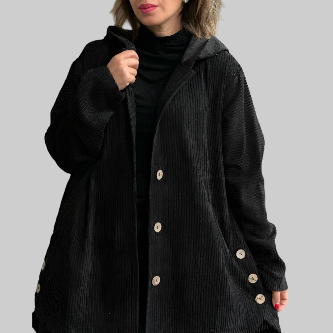 Cordia Quilted Corduroy Jacket