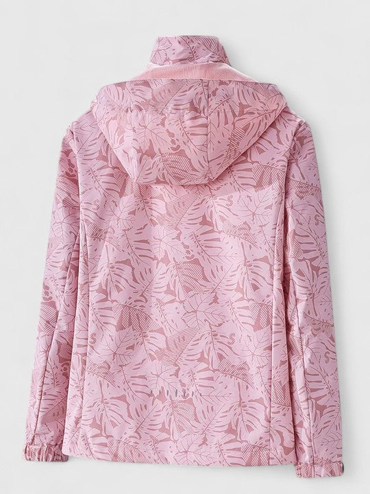 Thanyelle Elegant Botanical Rain Jacket