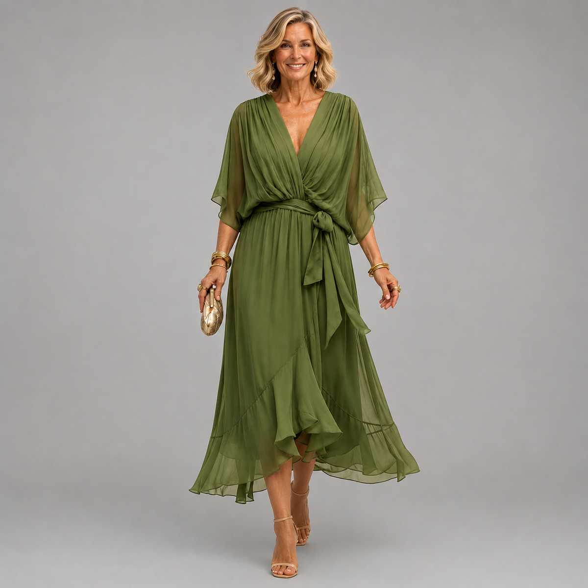 Mona V-Neck Dress