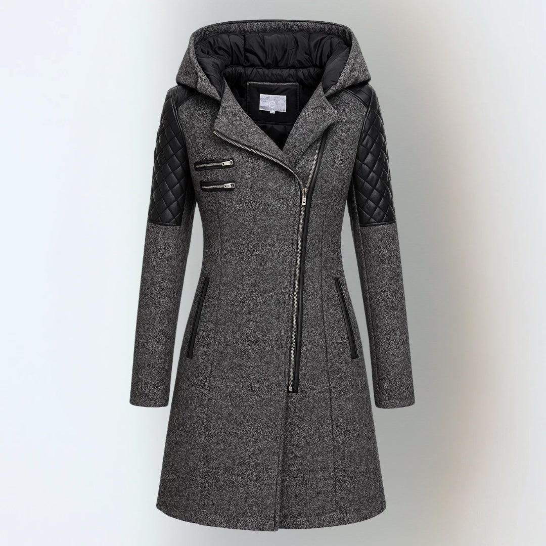 Valeria | Manteau d'Hiver Luxueux et Chaud
