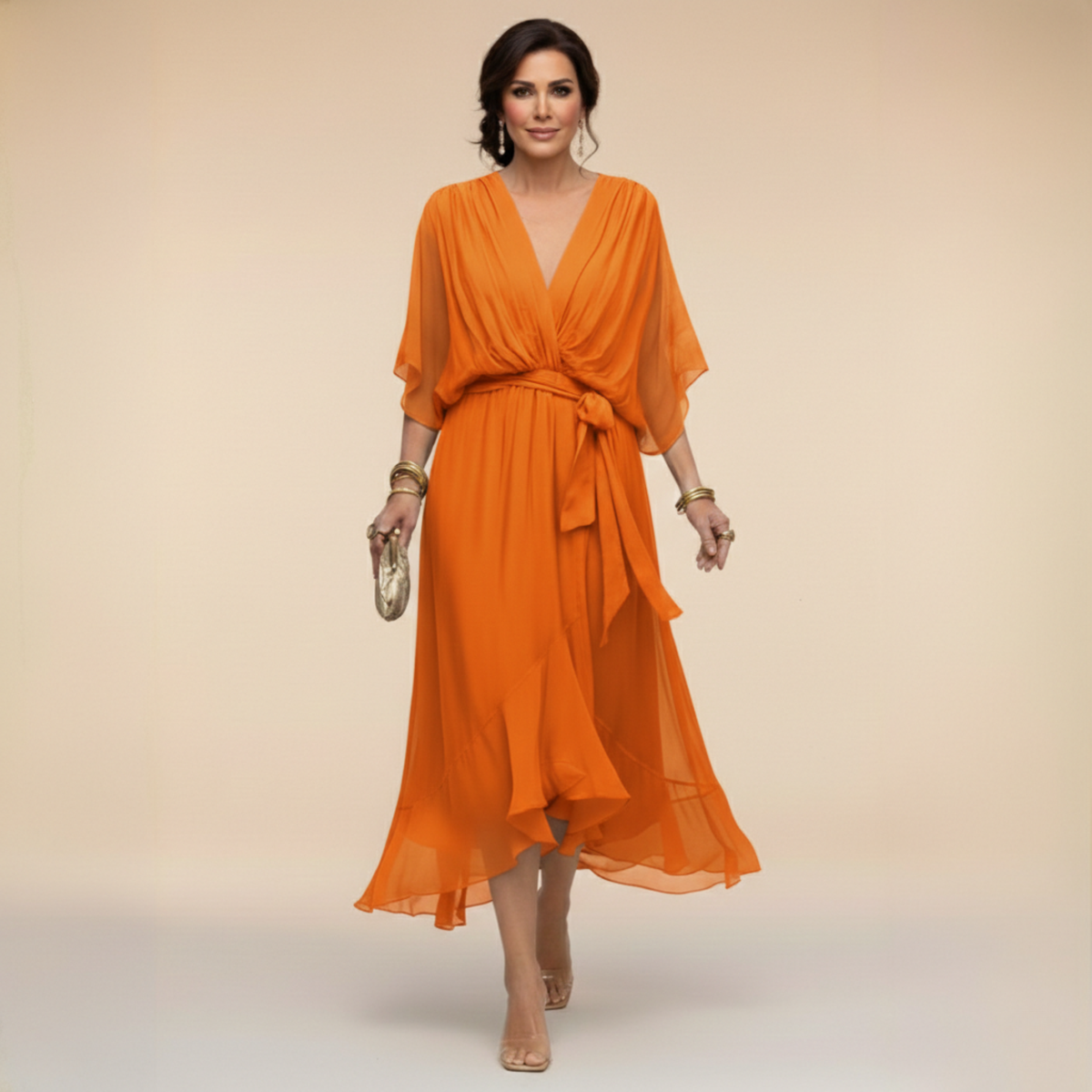 Mona V-Neck Dress