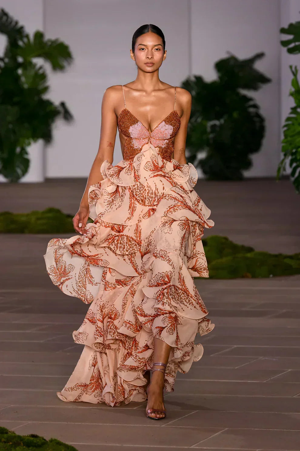 Ibiza Elegant Silk Dress