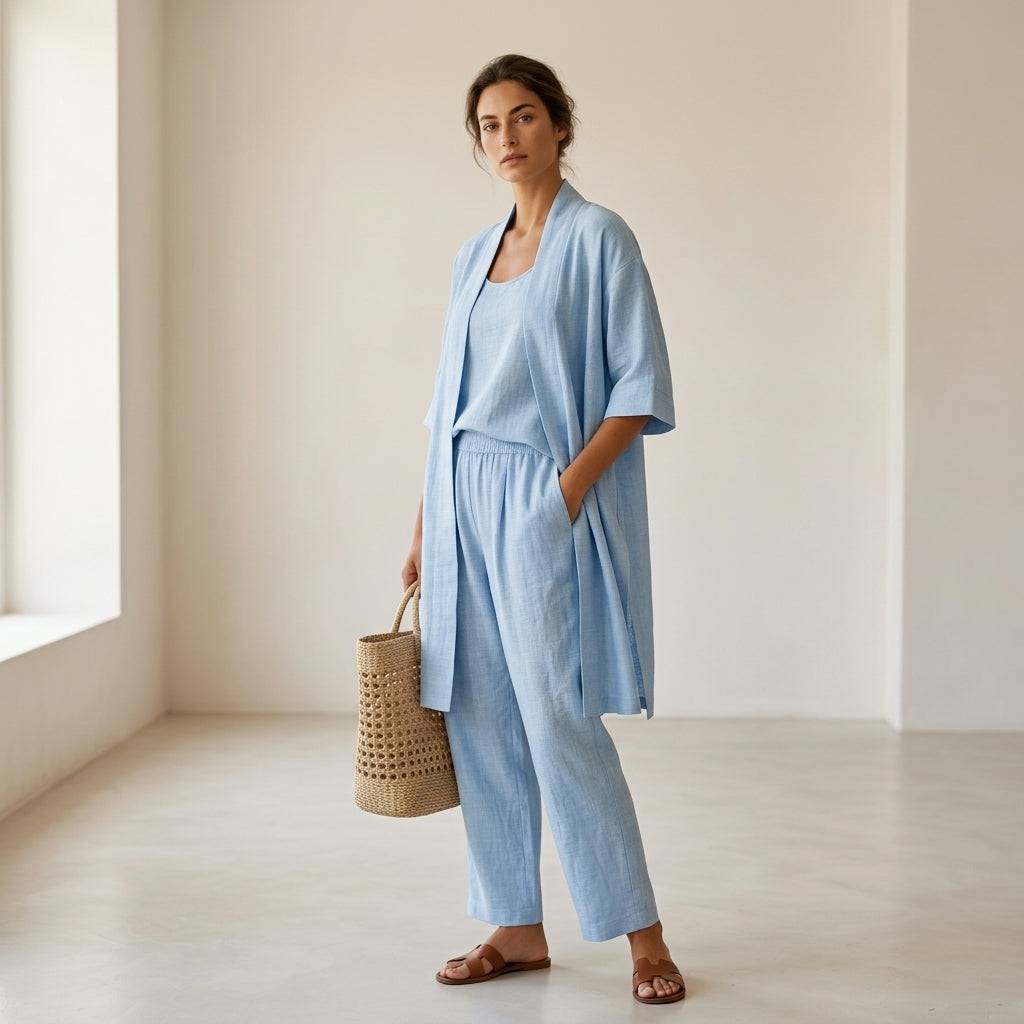 Isabela™ | Ensemble de lin élégant et sophistiqué