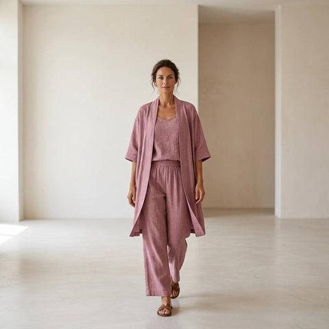 Isabela™ | Ensemble de lin élégant et sophistiqué
