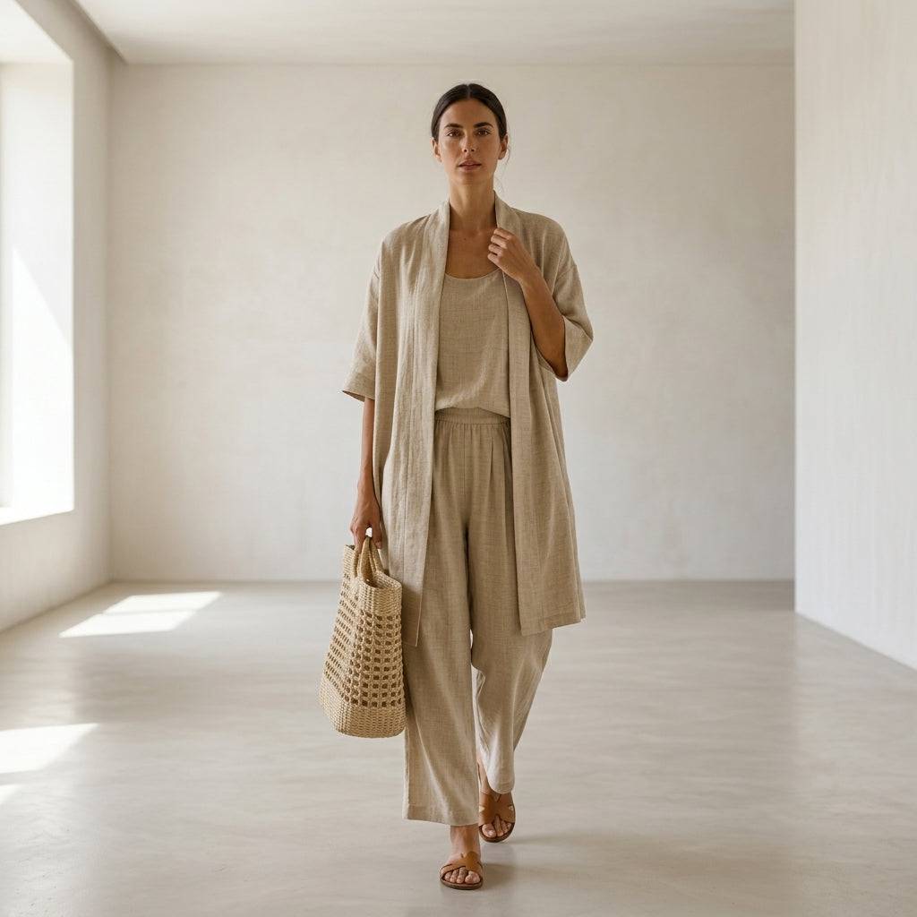 Isabela™ | Ensemble de lin élégant et sophistiqué