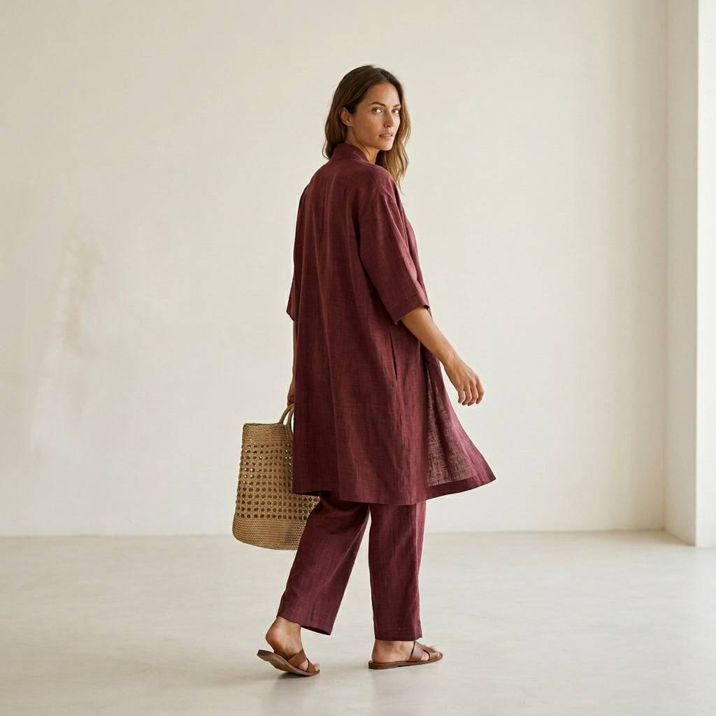 Isabela™ | Ensemble de lin élégant et sophistiqué