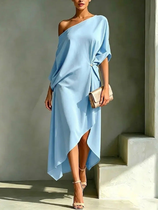 Calla | Elegant Asymmetric Dress for Women
