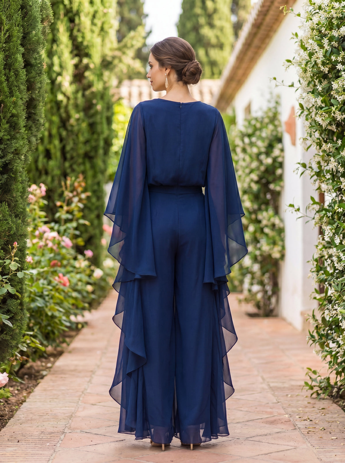 Lázaro Two-Piece Set in Elegant and Refined Crêpe
