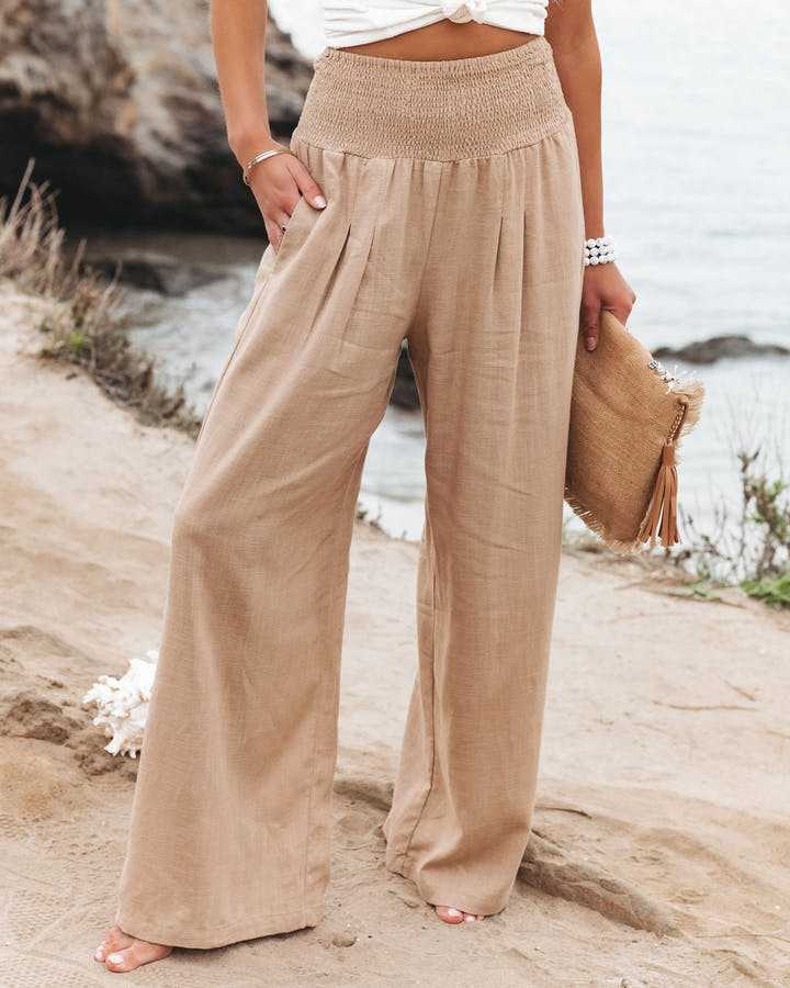 Zayrah Chic Wide-Leg Pants