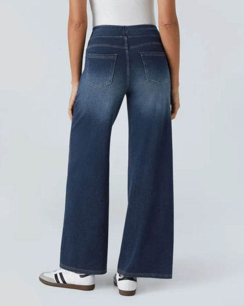 Ainsley Comfy Wide-Leg Jeans