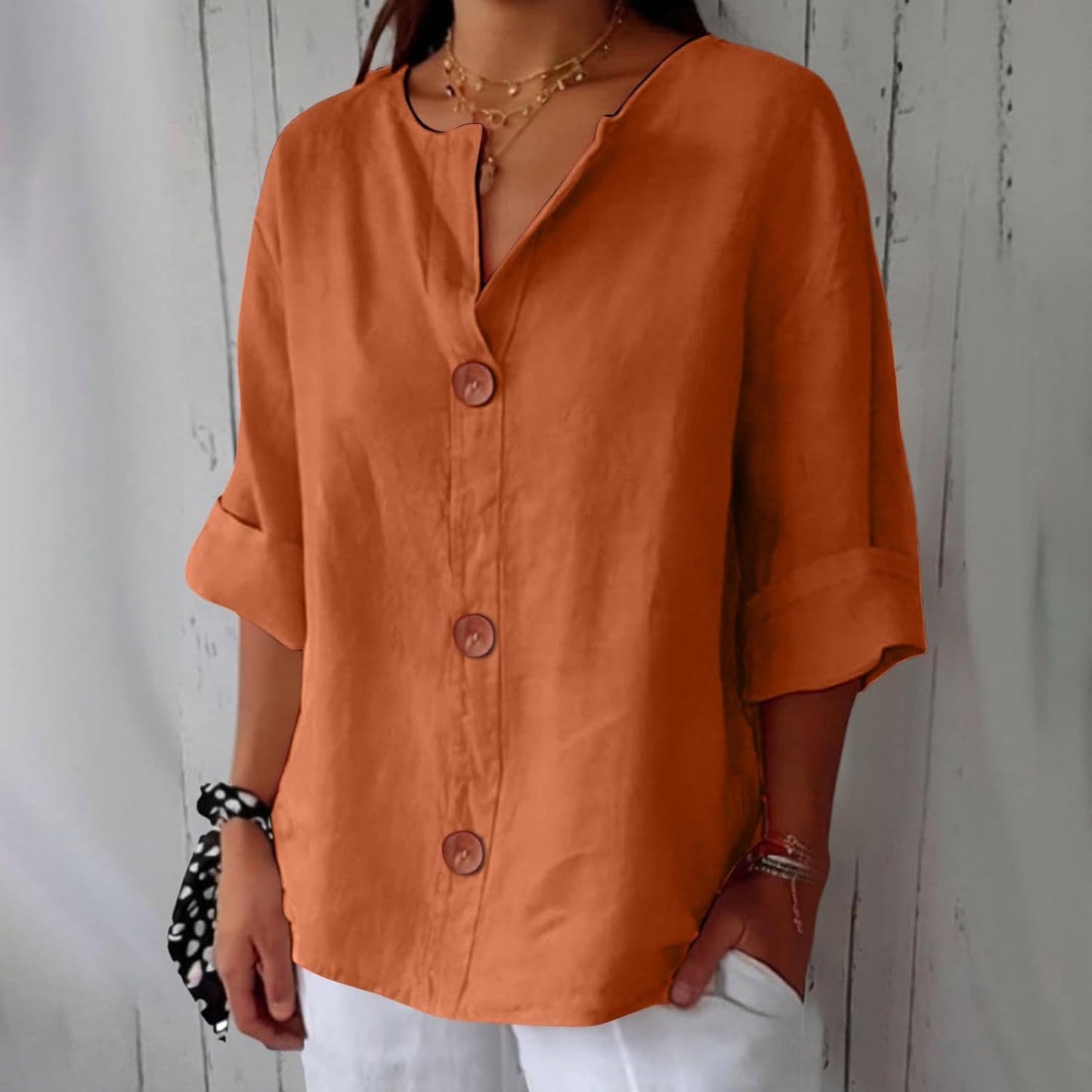 Clara - Blouse ample en lin