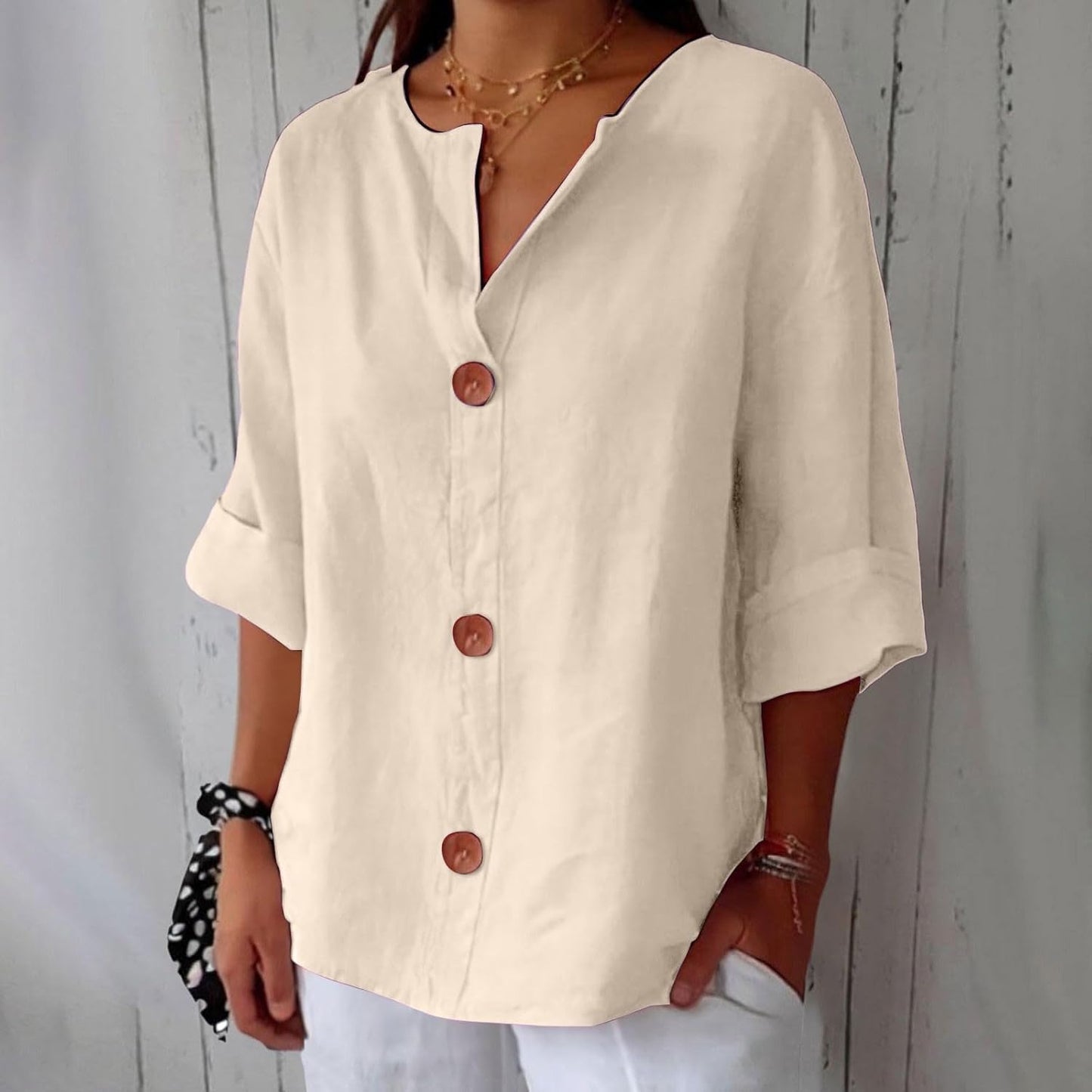 Clara - Blouse ample en lin