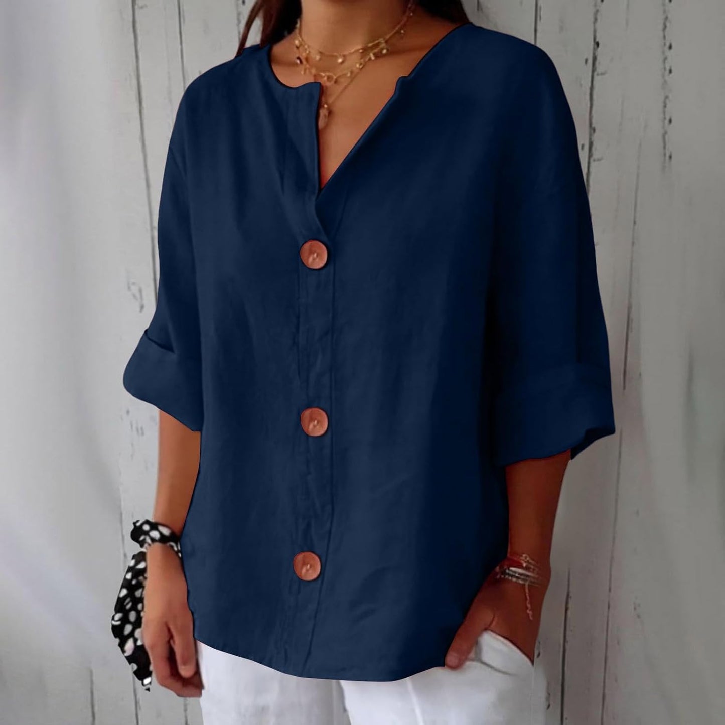 Clara - Blouse ample en lin