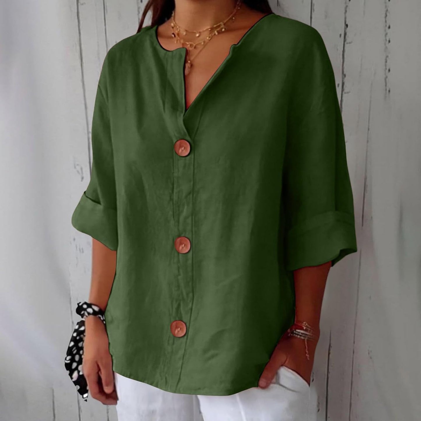 Clara - Blouse ample en lin
