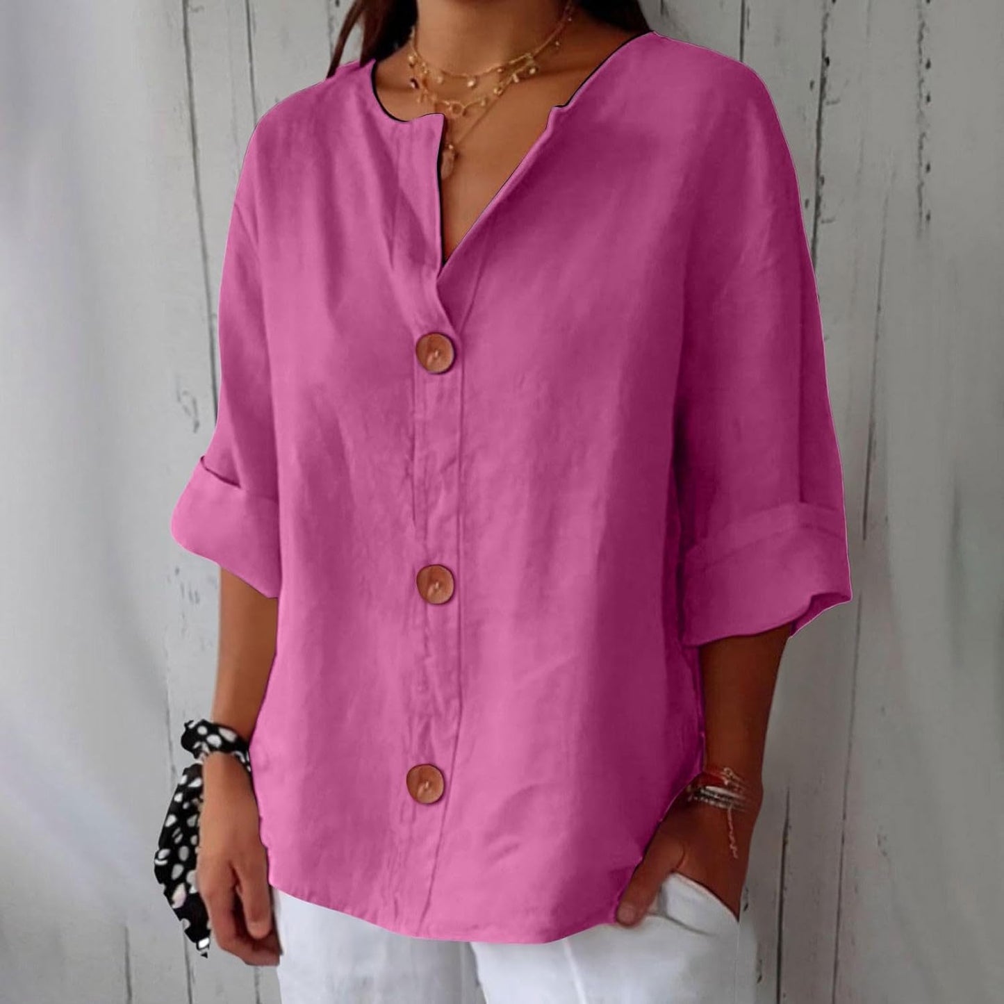 Clara - Blouse ample en lin