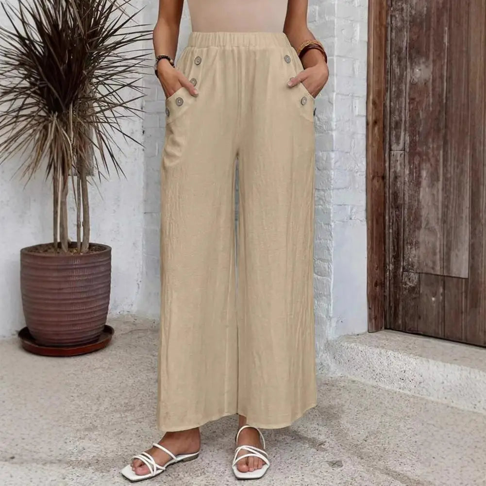 Rhea - Pantalon large Rhea