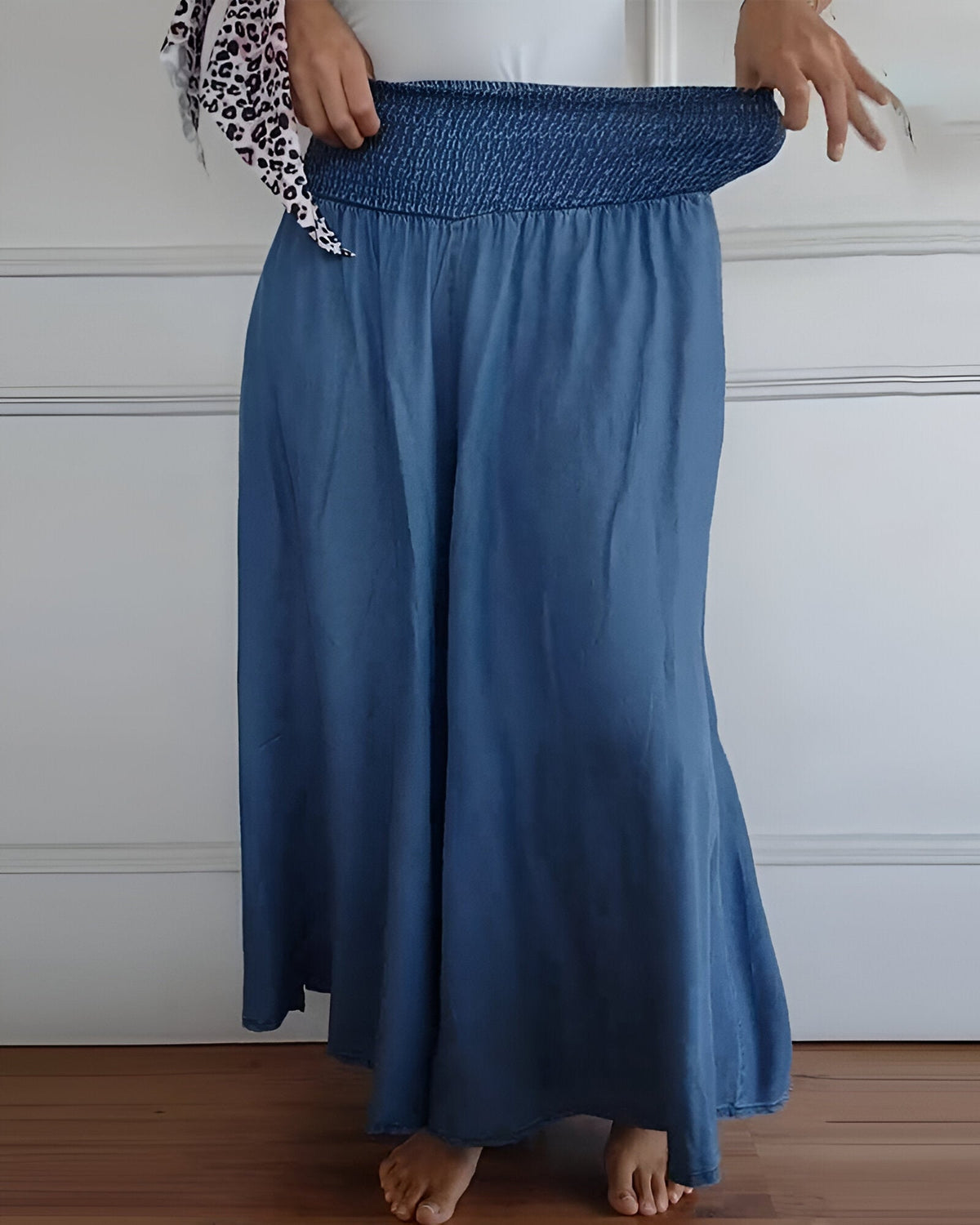 Alva Comfy Elastic-Waist Pants