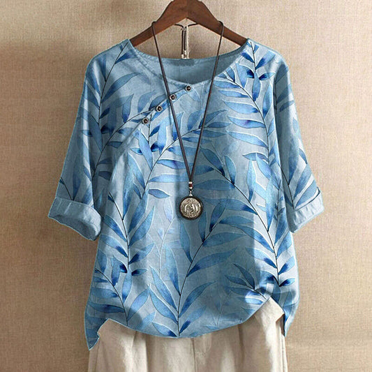 Claudine - Élégante blouse printanière