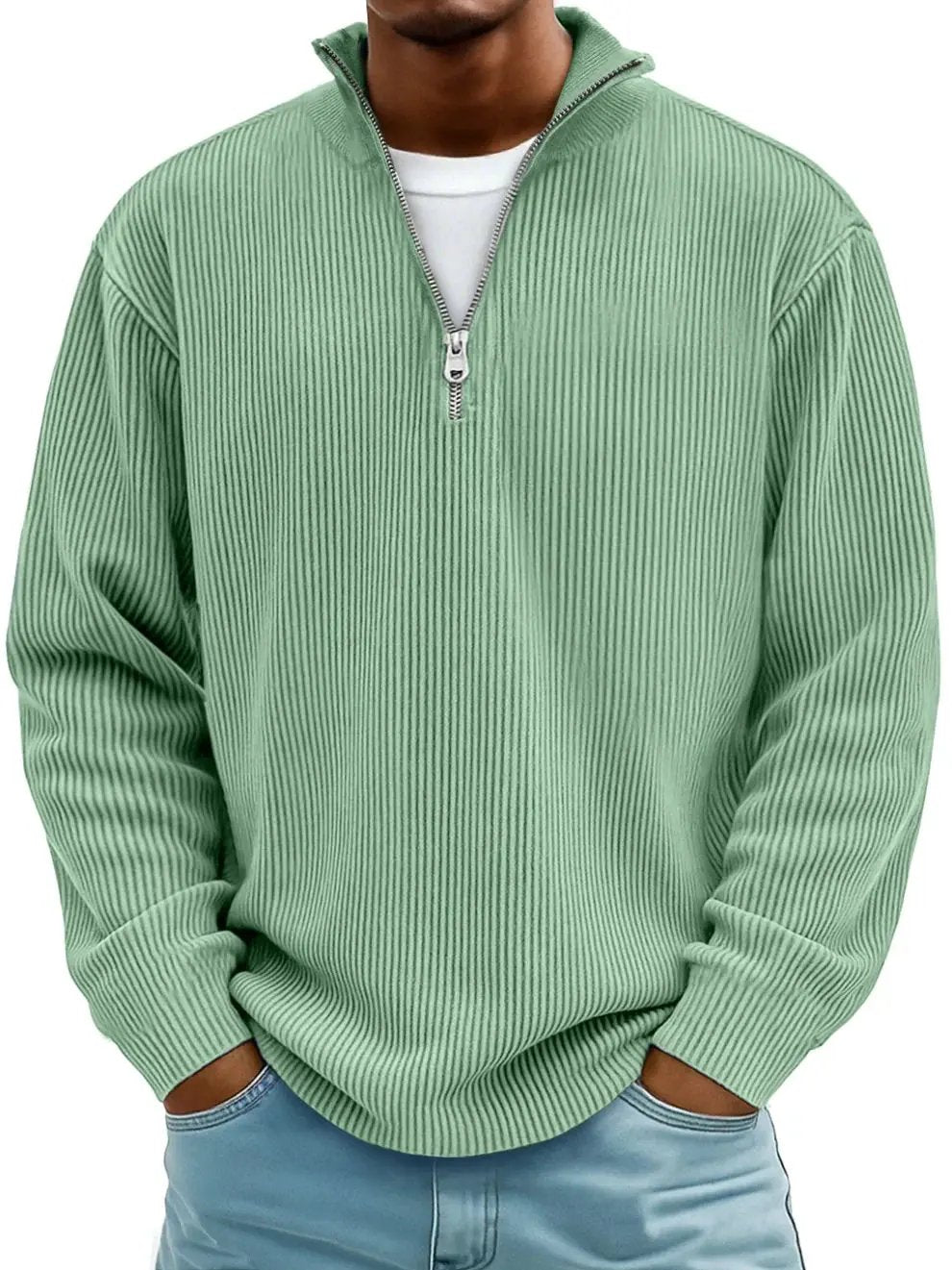Danoir Paris™ Pull Demi-Zippé Élégance Confort