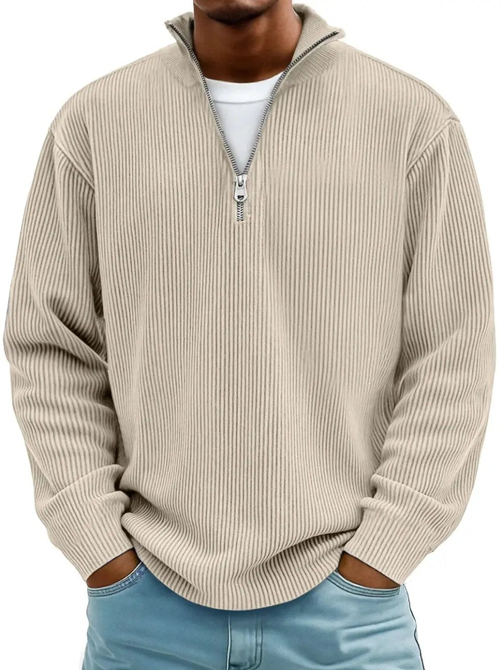 Danoir Paris™ Pull Demi-Zippé Élégance Confort