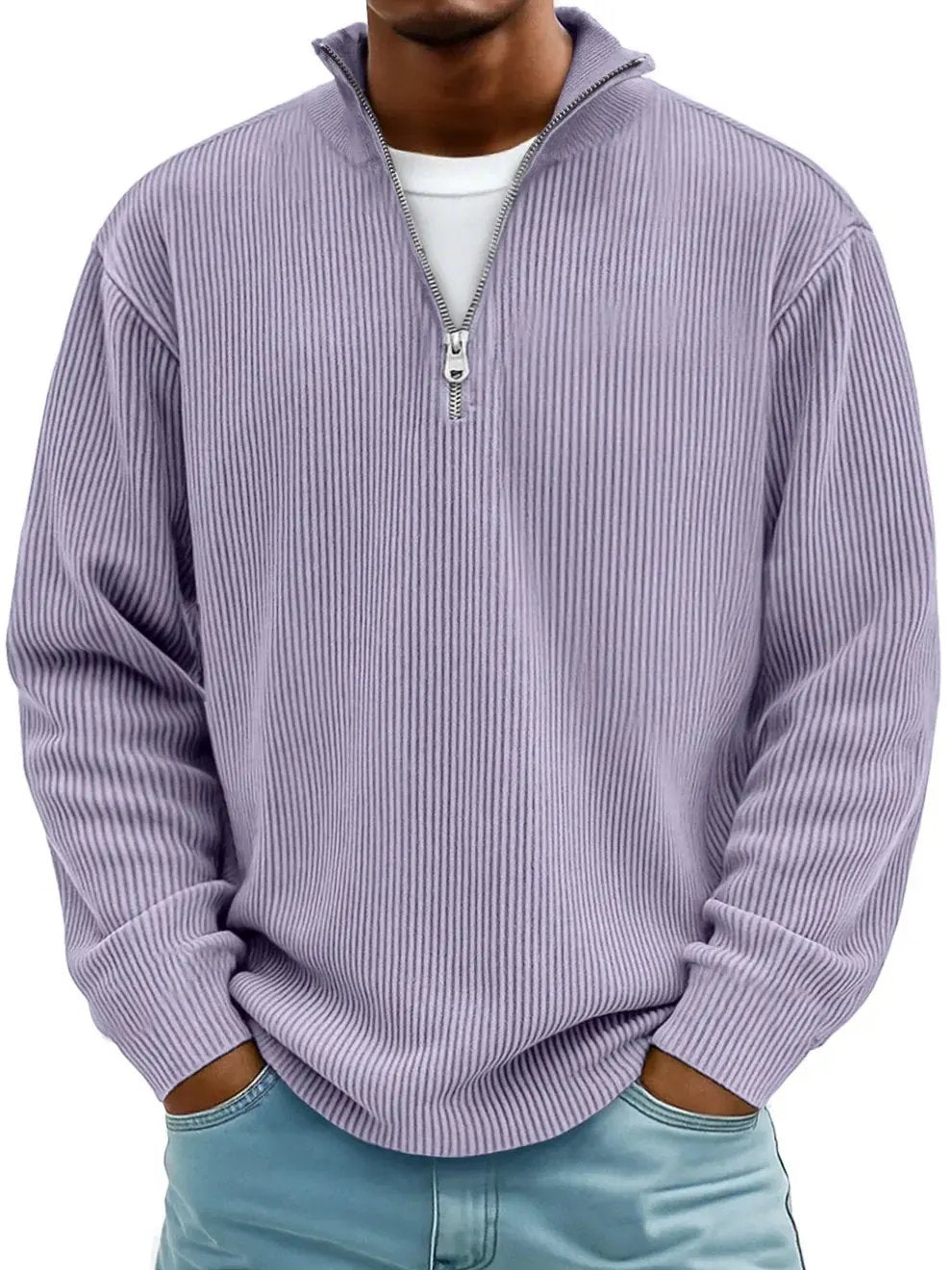 Danoir Paris™ Pull Demi-Zippé Élégance Confort