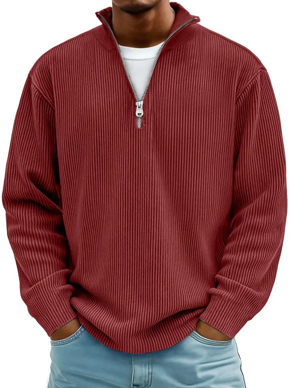 Danoir Paris™ Pull Demi-Zippé Élégance Confort