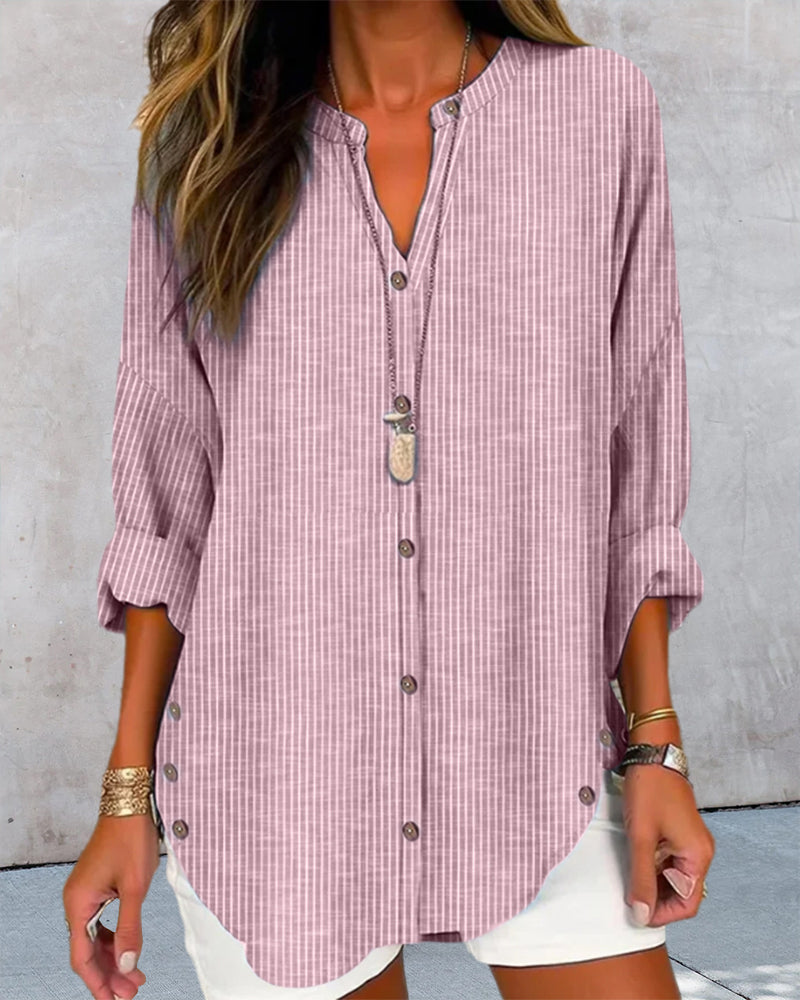 Valerie Chic Striped Top