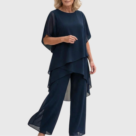 ELARA | Ensemble Palazzo Fluide pour le Confort et le Style Élégant