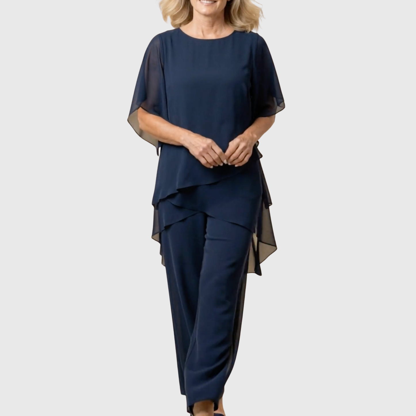 ELARA | Ensemble Palazzo Fluide pour le Confort et le Style Élégant