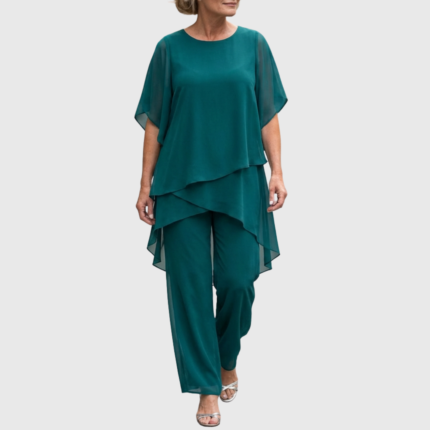 ELARA | Ensemble Palazzo Fluide pour le Confort et le Style Élégant