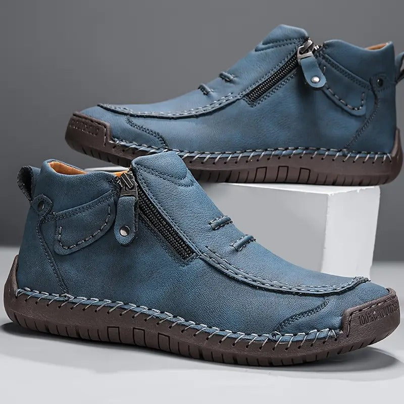 Ulrik | Chaussures Confort à Fermeture Éclair Latérale