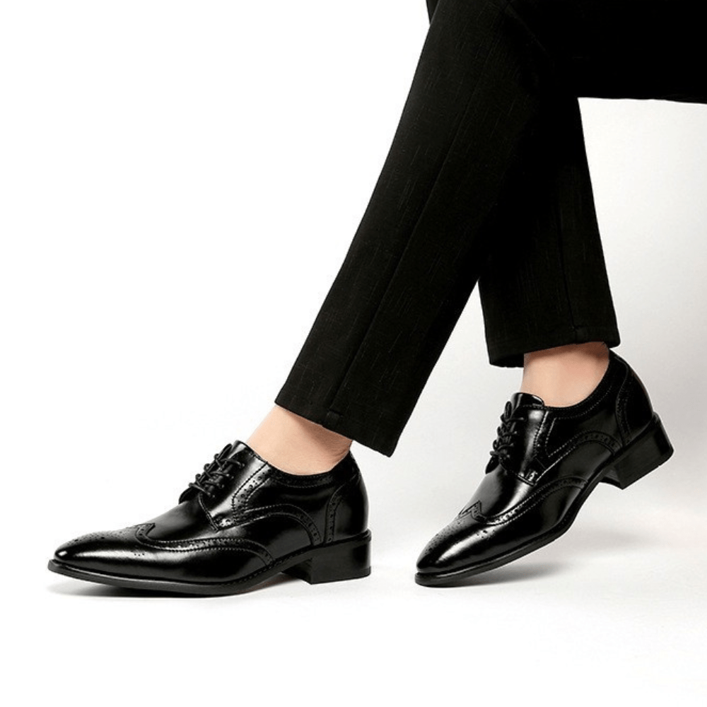 Danoir Paris™ Santorin | Chaussure Homme Elégante avec Semelle Réhaussante 6CM