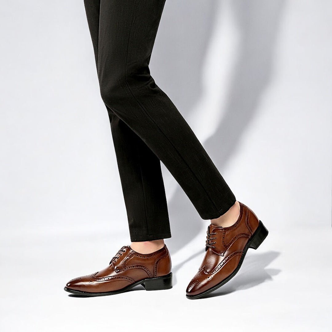Danoir Paris™ Santorin | Chaussure Homme Elégante avec Semelle Réhaussante 6CM