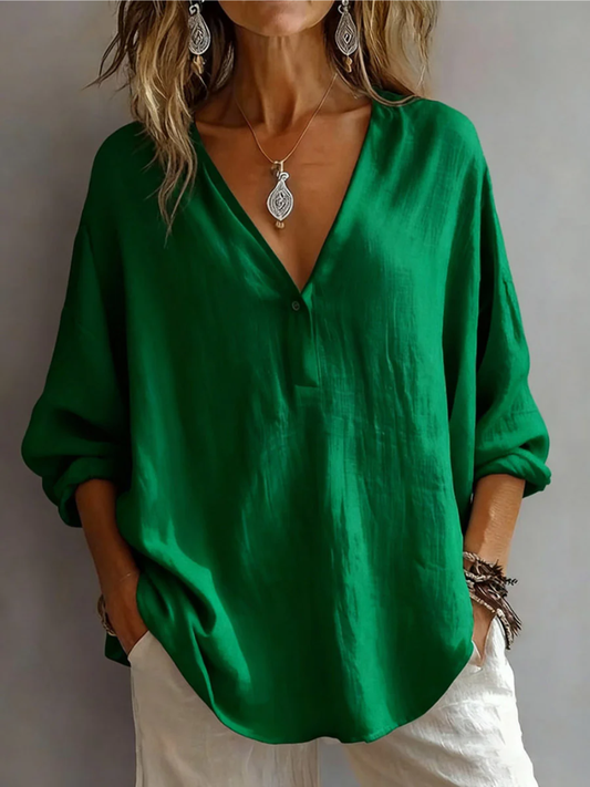 Elina - Blouse Simple Quotidienne