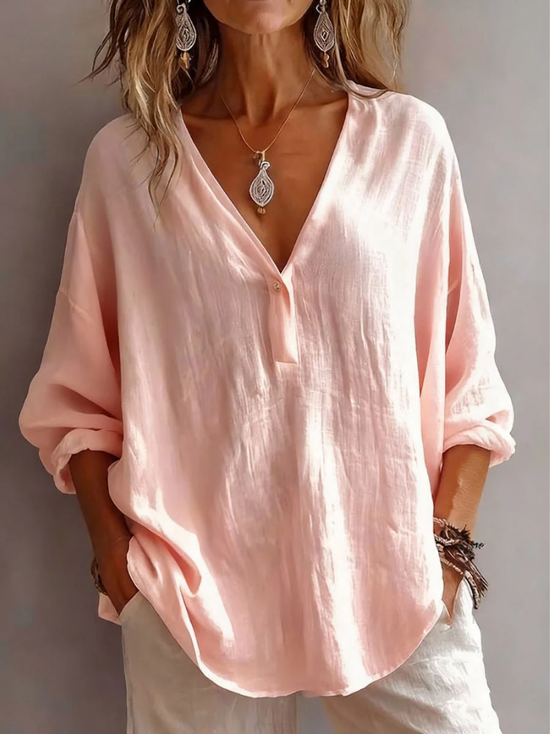 Elina - Blouse Simple Quotidienne