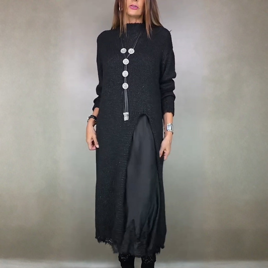 Anarise - Robe Longue Élégante