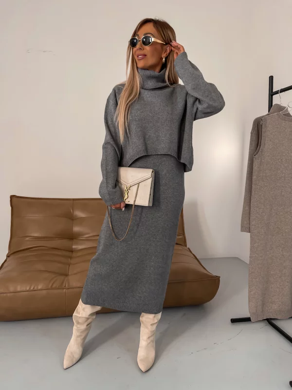 Nicole - Élégant Ensemble en Maille