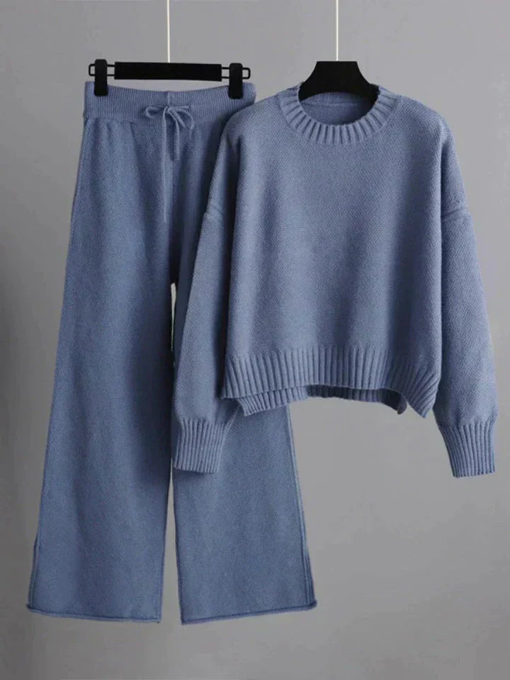 Cécile - Ensemble tricoté chic