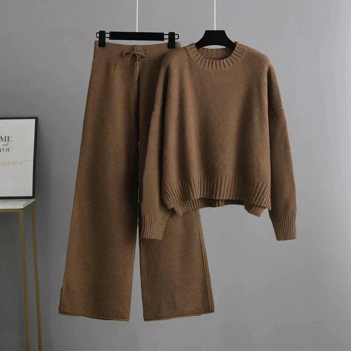 Cécile - Ensemble tricoté chic