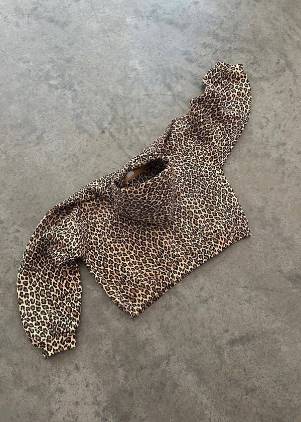 Noémie - Sweat à Capuche Léopard Chic