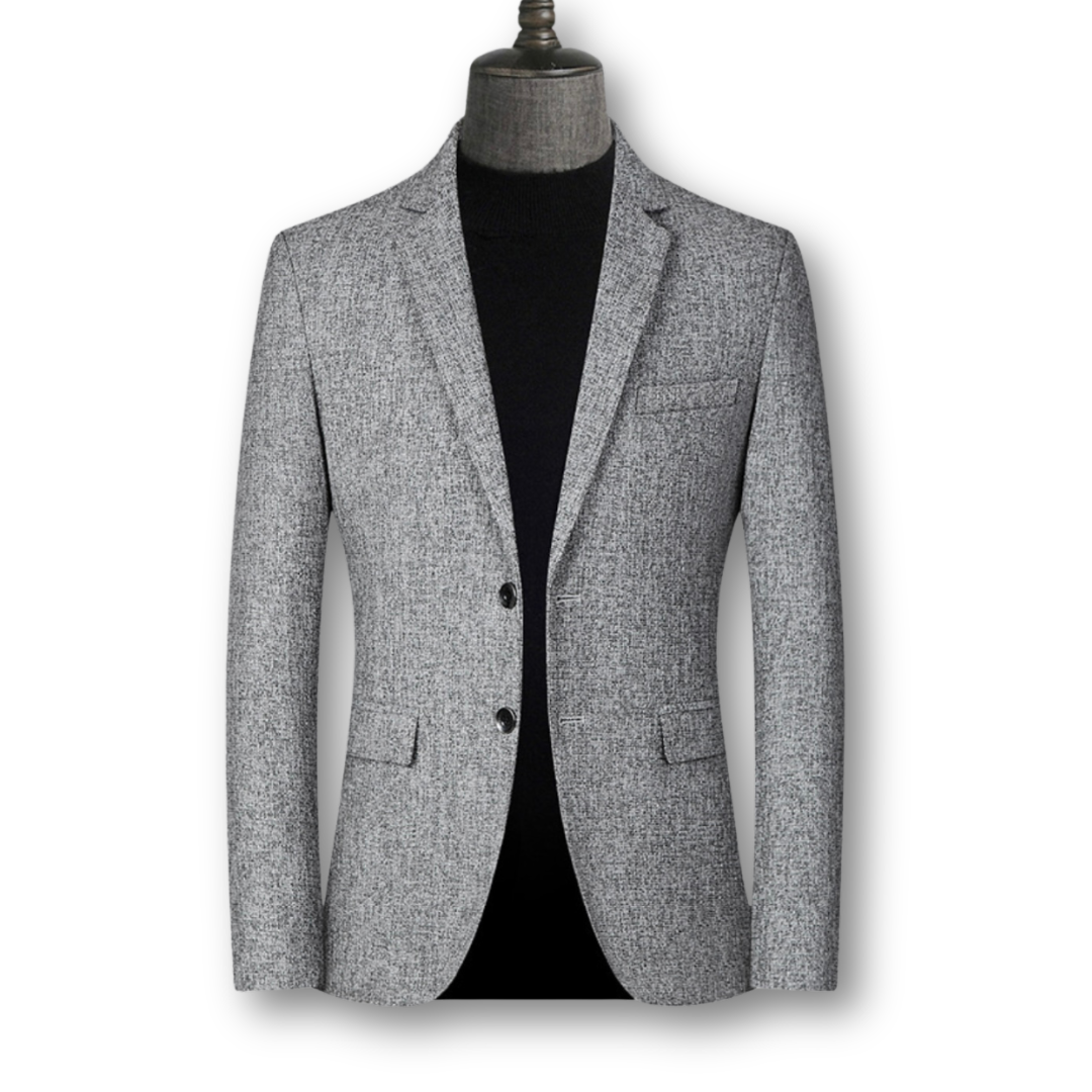 Danoir Paris Elegant Check Blazer