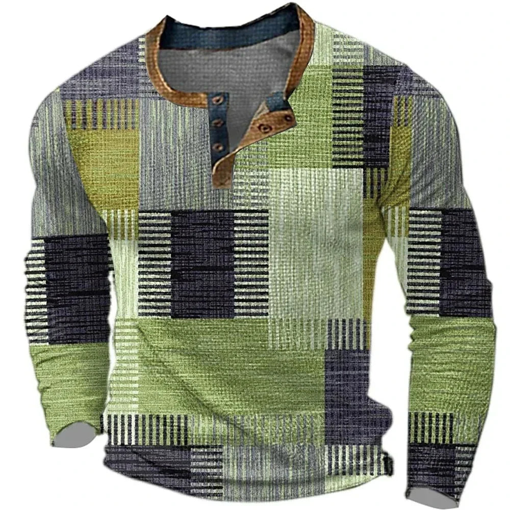 Danoir Paris™ | CHEMISE PATCHWORK COLORÉE POUR HOMME