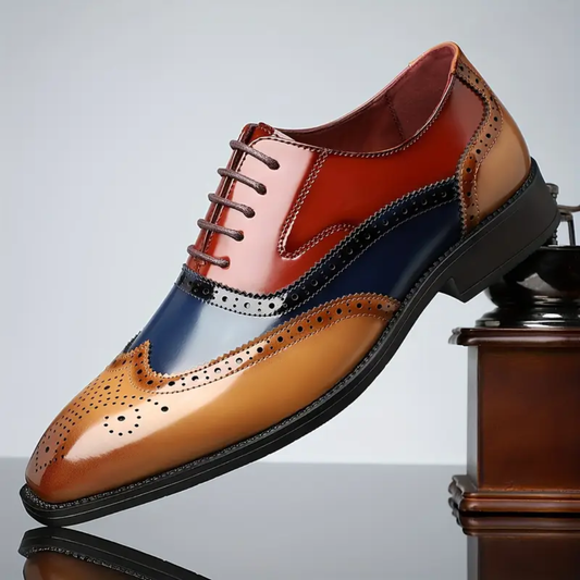 Danoir Paris™ – Chaussures Brogues Wingtip Vintage Harry