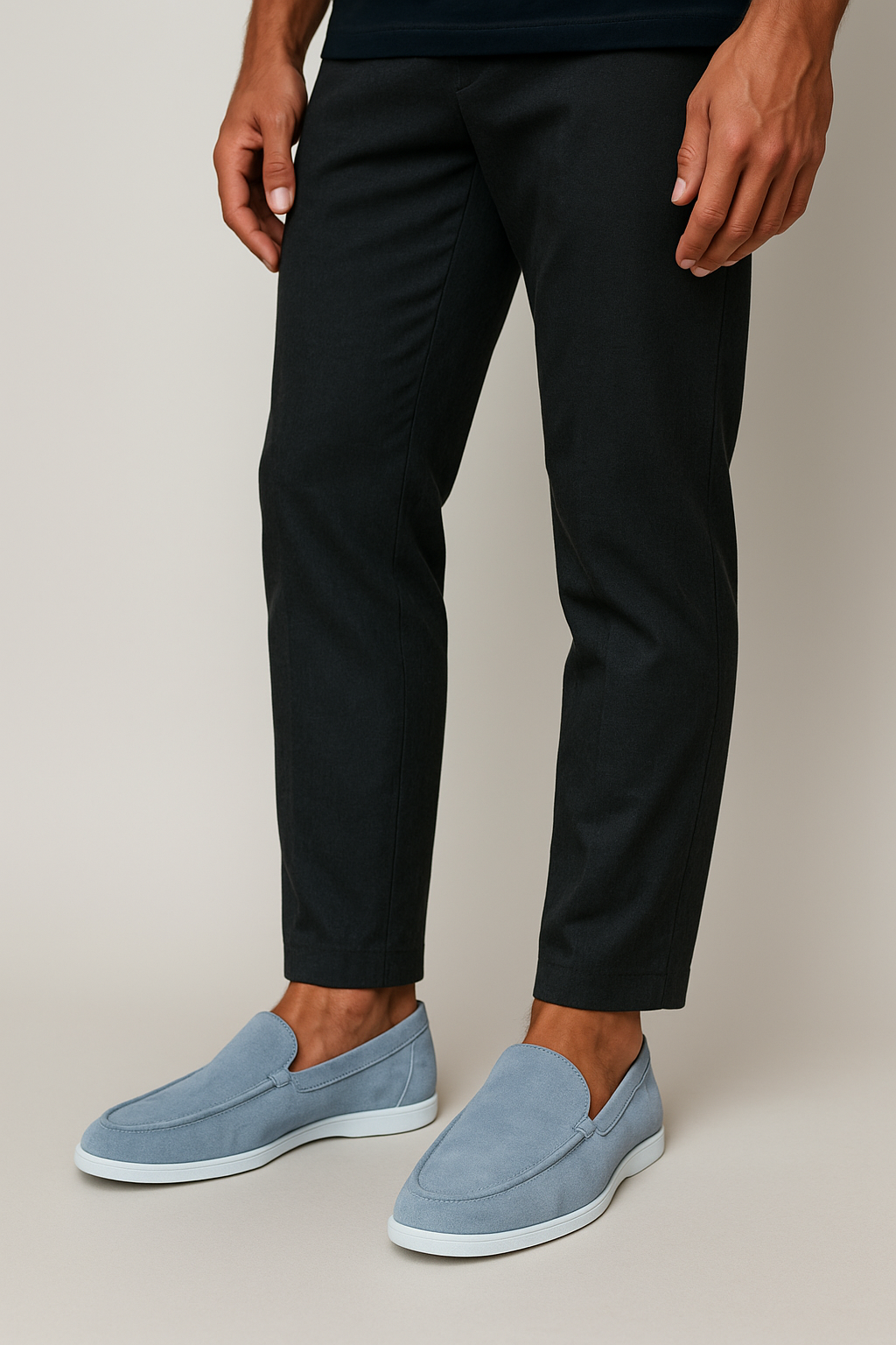 Danoir Paris Nové Elegant Suede Loafers