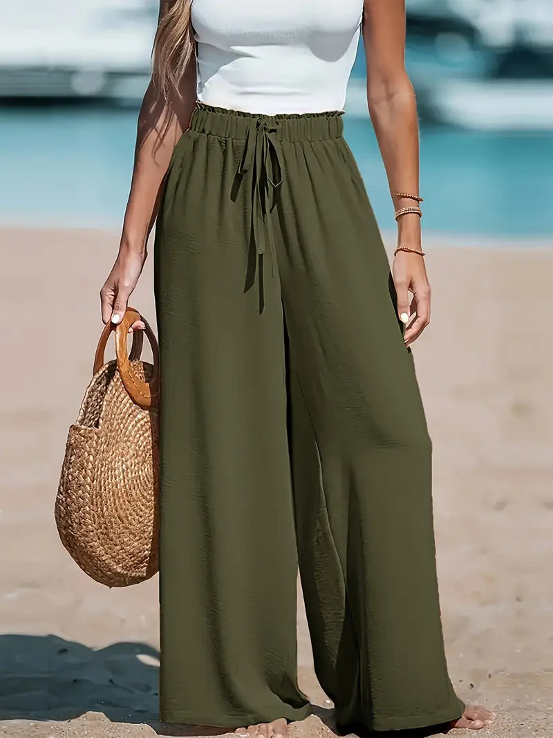 Liv - Pantalons élégants taille haute